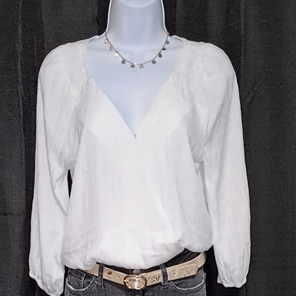 Elegant White Women's bodysuit